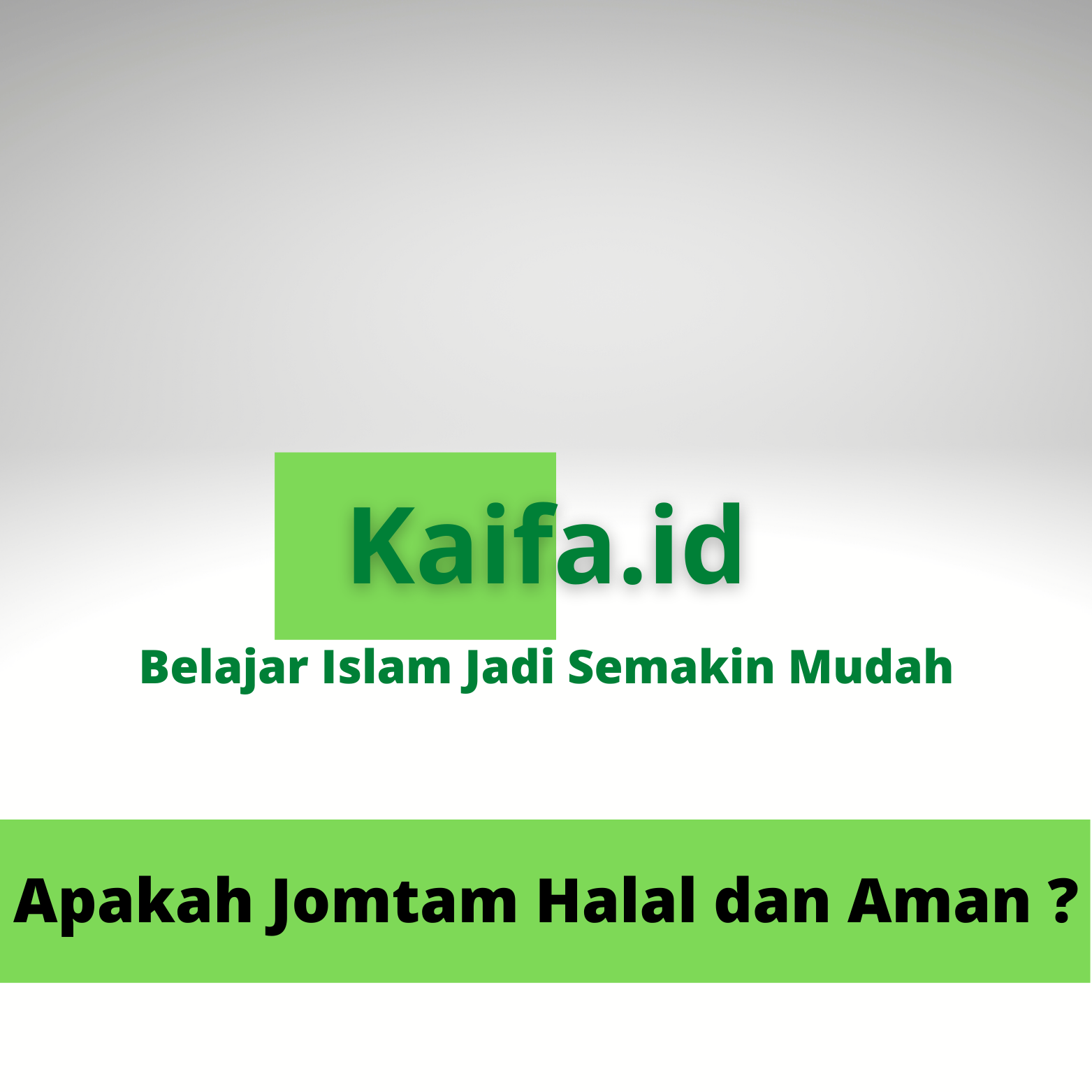Apakah Jomtam Halal dan Aman?