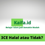 3CE Halal atau Tidak