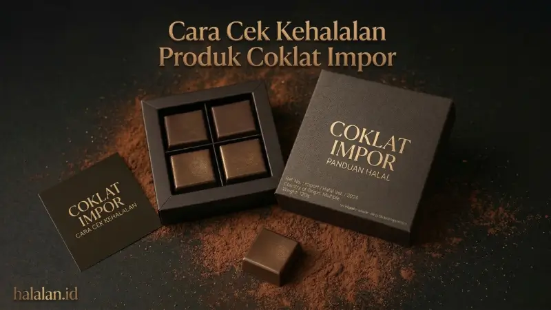 Cara Cek Kehalalan Produk Coklat Impor