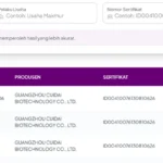 Hasil pencarian Focallure di Cek Produk Halal BPJPH: Focallure Perfect Blush NU06, OR07, dan OR08 dari Guangzhou Cuidai Biotechnology Co., Ltd. bernomor sertifikat ID00410076130810626 tanggal 31 Agustus 2026
