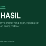 Kartu bertuliskan 501 hasil dengan keterangan bahwa tidak satu pun produk yang dicari muncul saat cek halal makanan