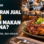 Bolehkah makan di restoran yang menjual babi? Ilustrasi hidangan ayam di restoran.